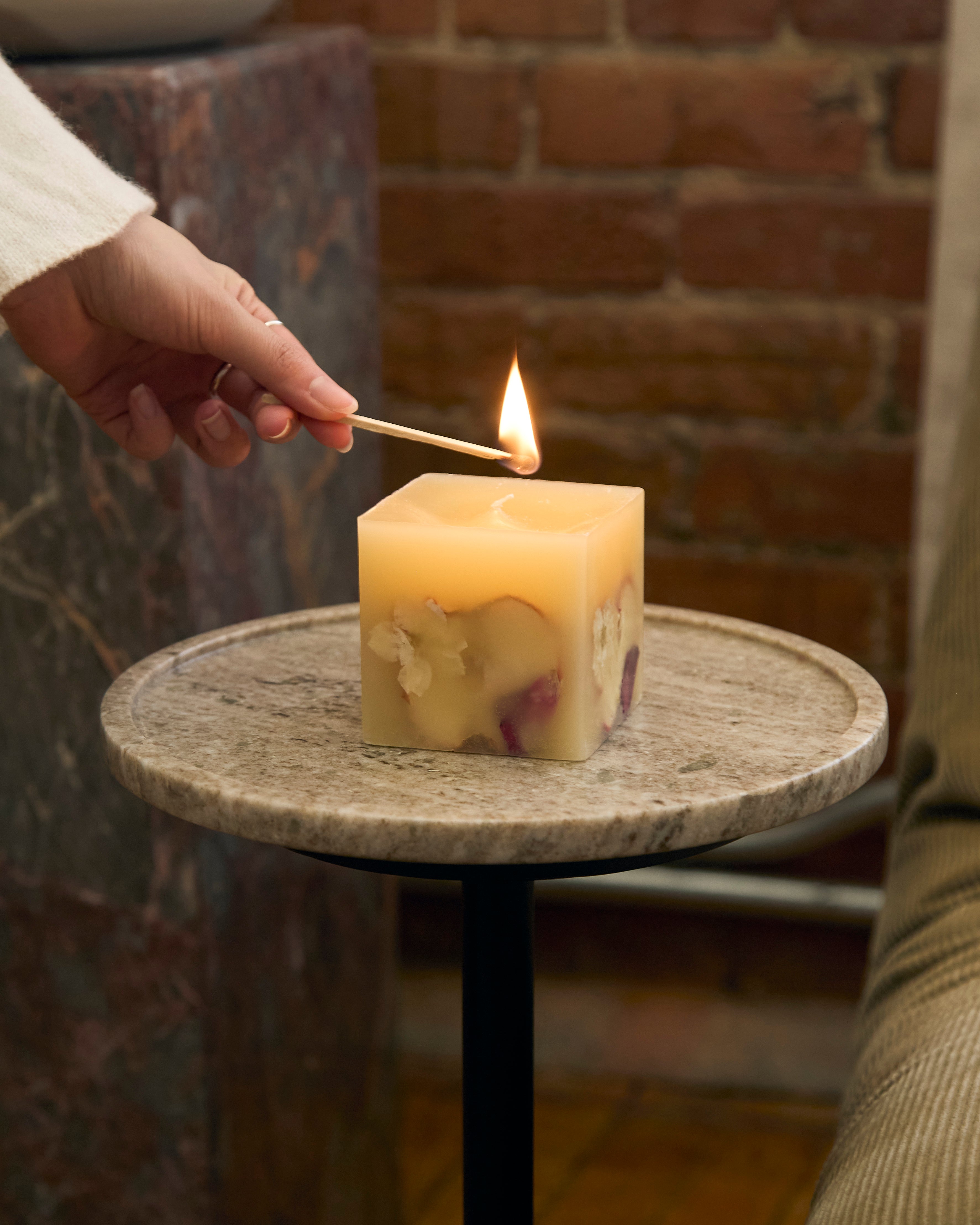 Mini Spiced Apple Botanical Candle