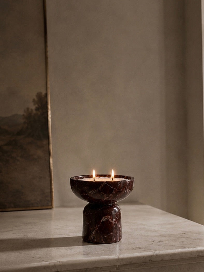 Rosso Levanto Refillable Candle Set