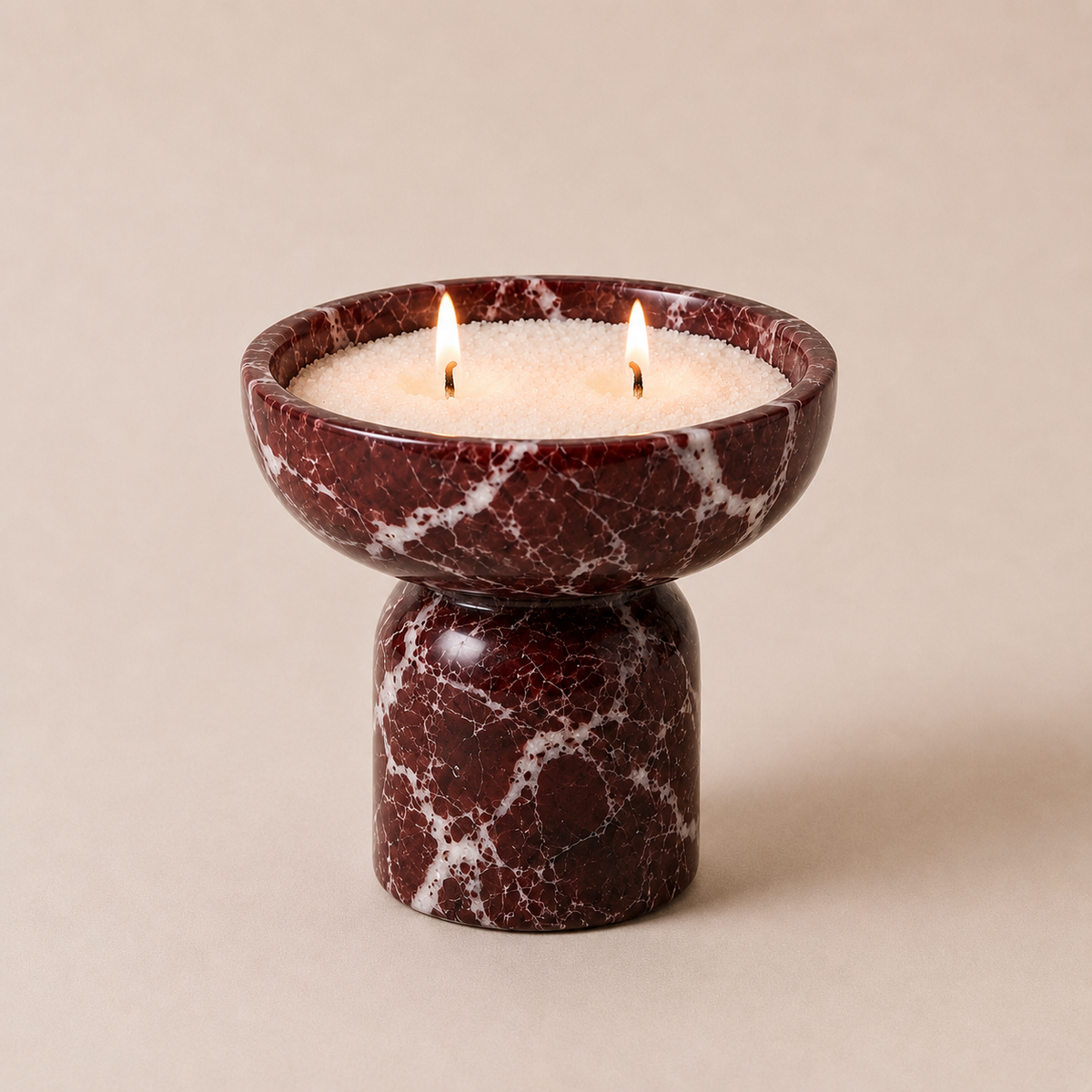 Rosso Levanto Refillable Candle Set
