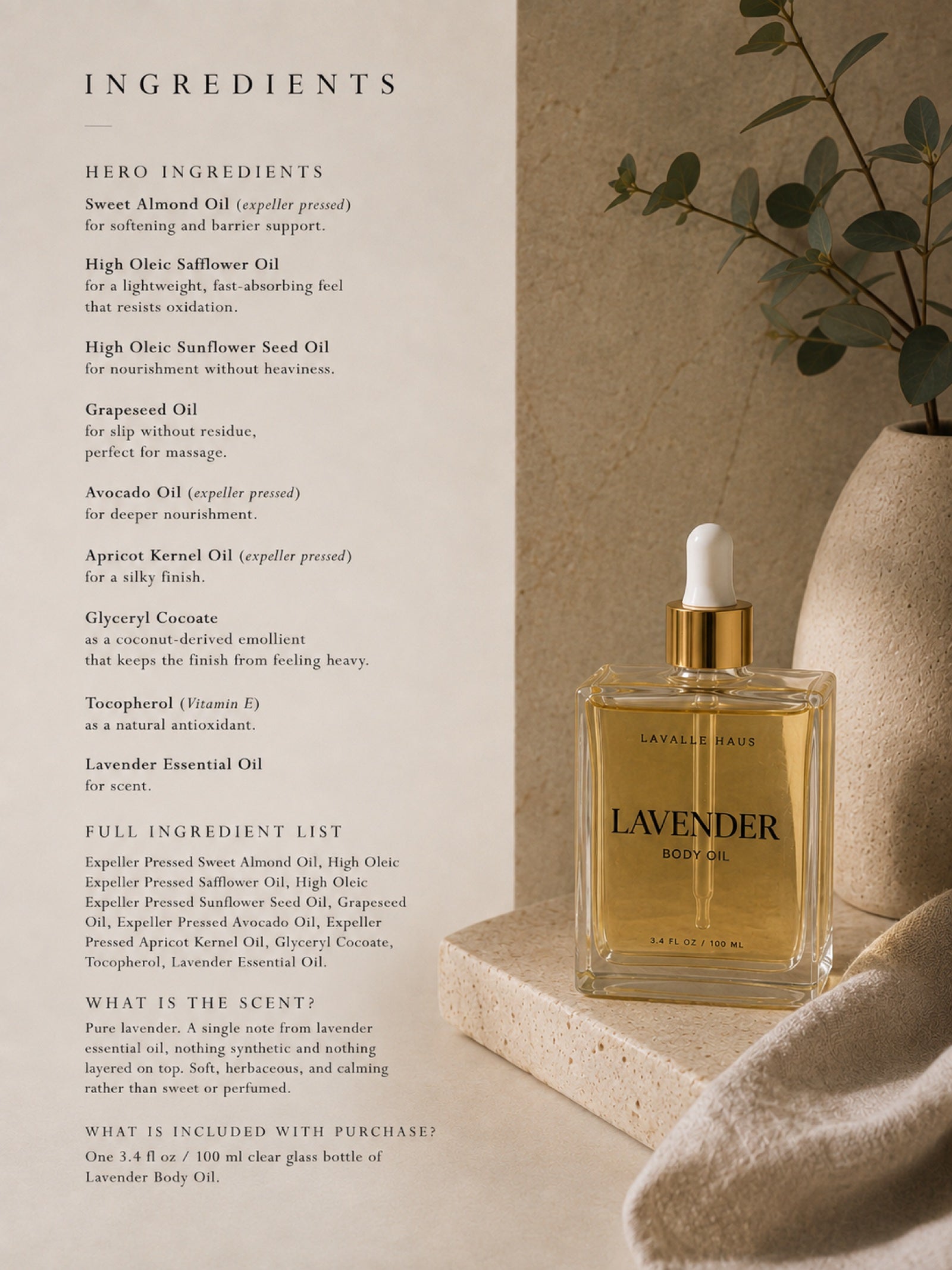Lavender Body Oil lifestyle