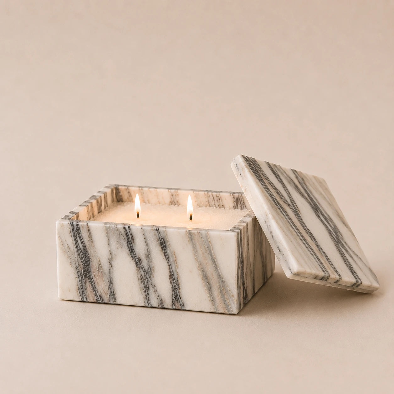 Italian Viola Calcatta Refillable Candle Set — Lavalle Haus