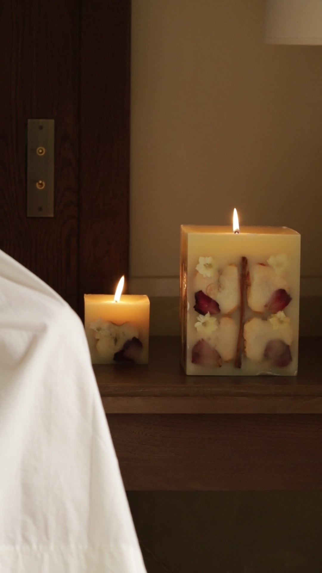 Large Spiced Apple Botanical Candle