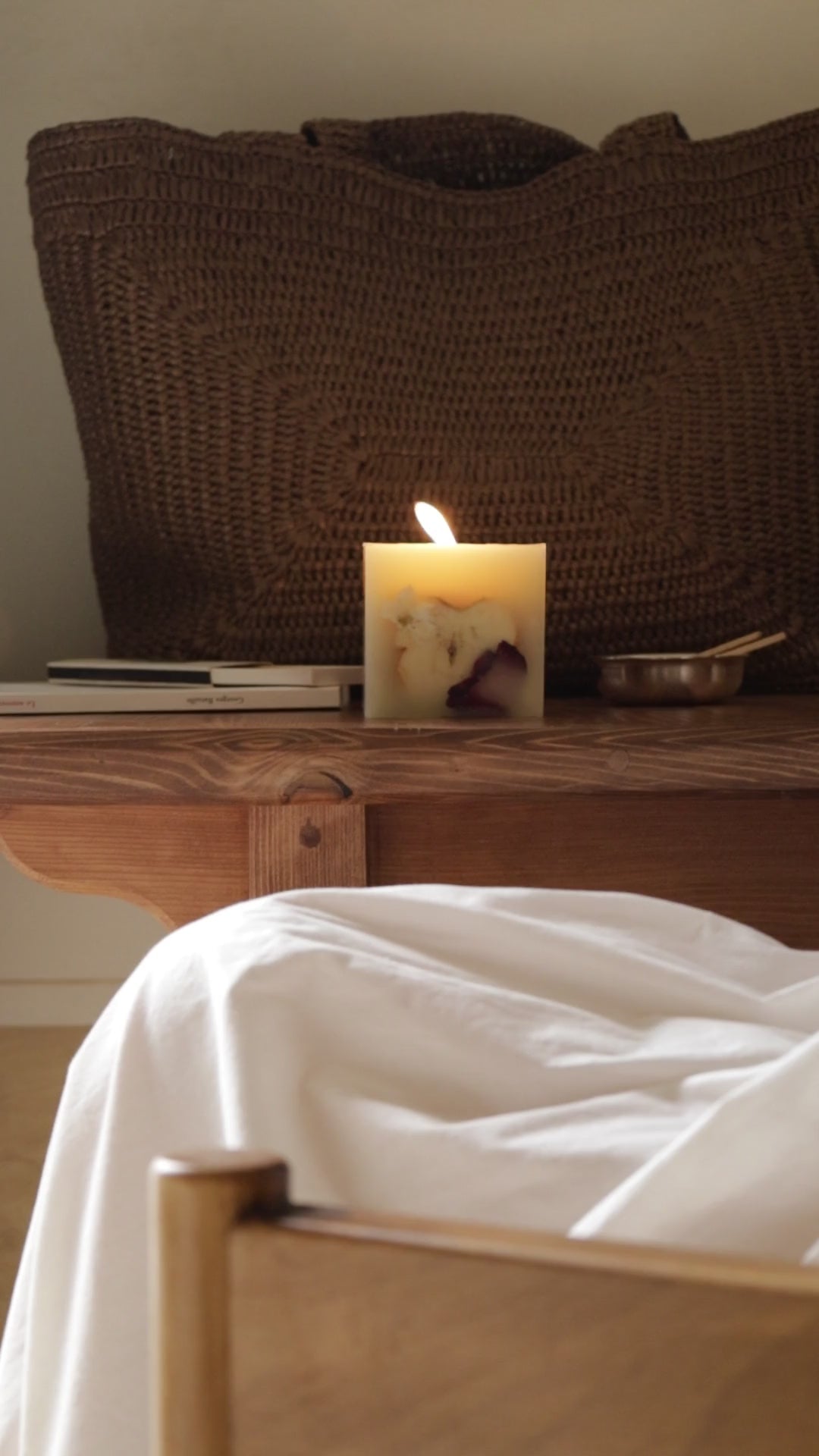 Mini Spiced Apple Botanical Candle